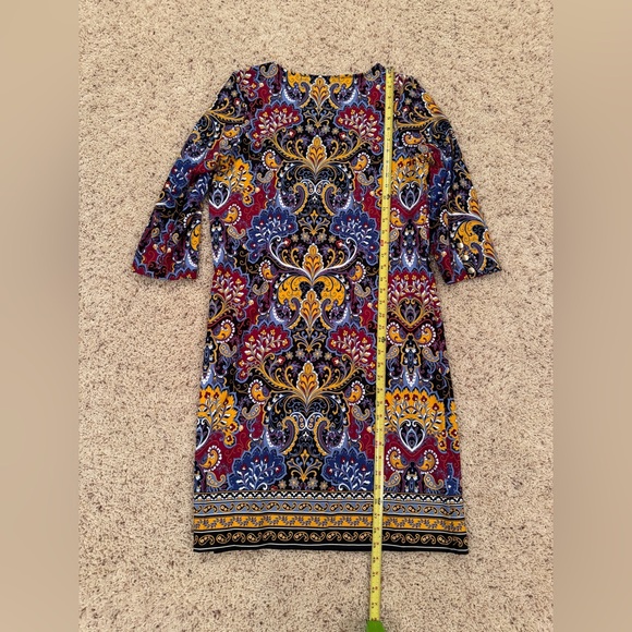 Talbots Multicolor Pattern Dress - Picture 3 of 6